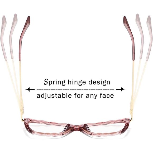 CAT eye glasses frame clear lenses eyewear women - Grey